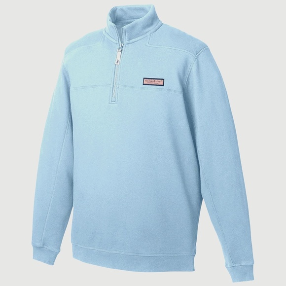 VINEYARD VINES Long Sleeve Sherpa Quarter Zip - Picture 1 of 4